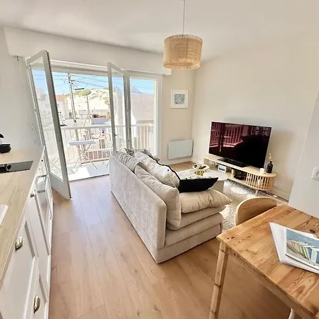 Appartement Francois - Lumineux Avec Parking Et Balcon Face Aux Dunes De